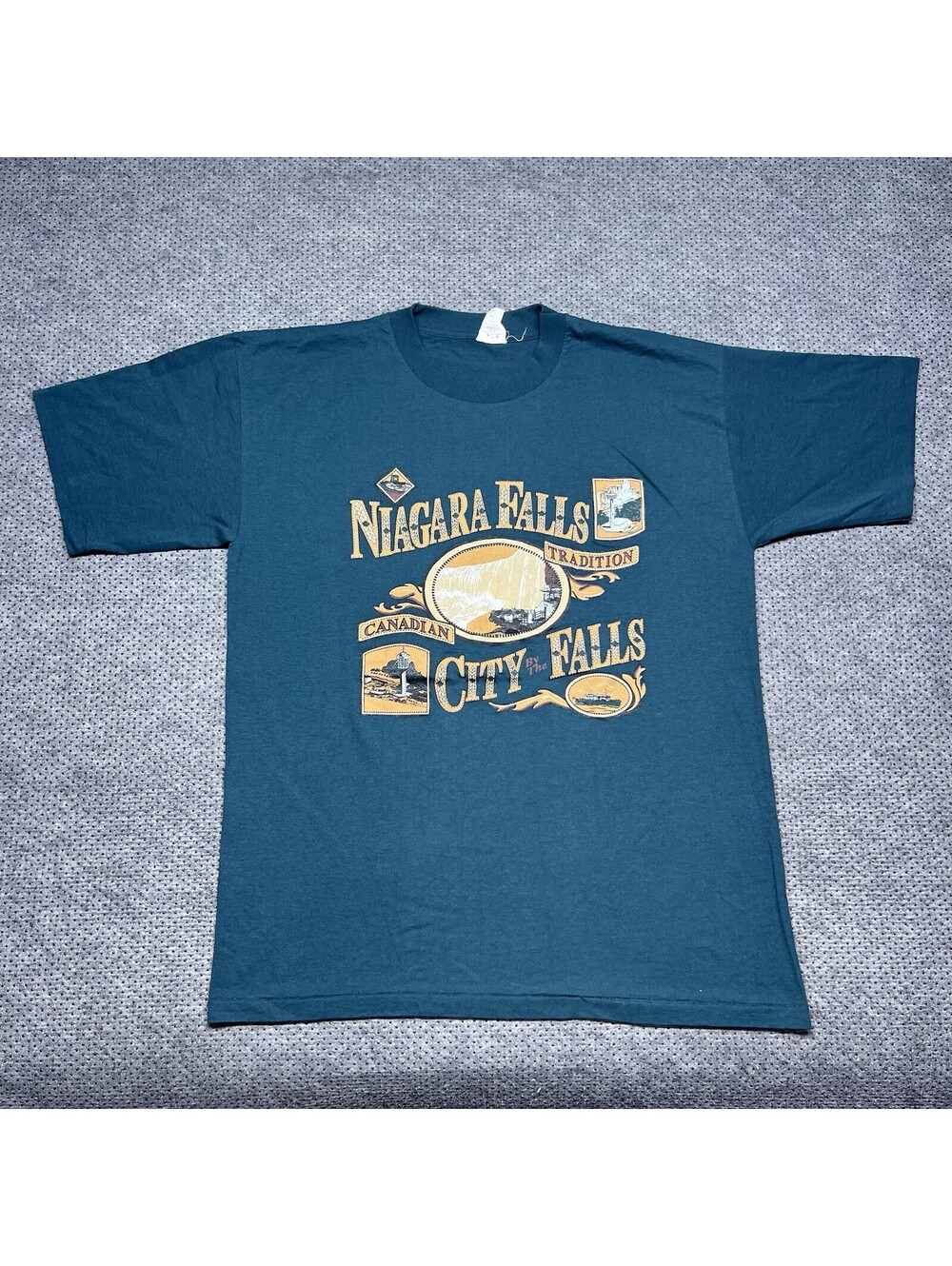 Vintage 1990S Niagara Falls Canadian Tradition City Falls Shirt XL Men’s Rare